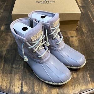 Women’s Sperry Duckboot Saltwater Wool Lt. Purple